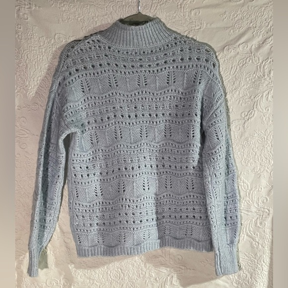 Caslon Soft and Cozy Women's Blue Sweater Size Small - Picture 2 of 3